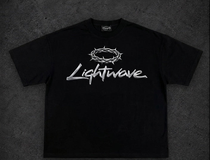 Lightwave Signature Tee – Black